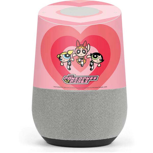 Cartoon Network Powerpuff Girls Hearts Google Home Skin